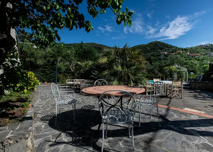277b - Il Frantoio Della Marchesa - Giardino E Piscina Nel Di Appartement Sestri Levante