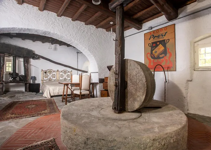 277b - Il Frantoio Della Marchesa - Giardino E Piscina Nel Di Appartement Sestri Levante